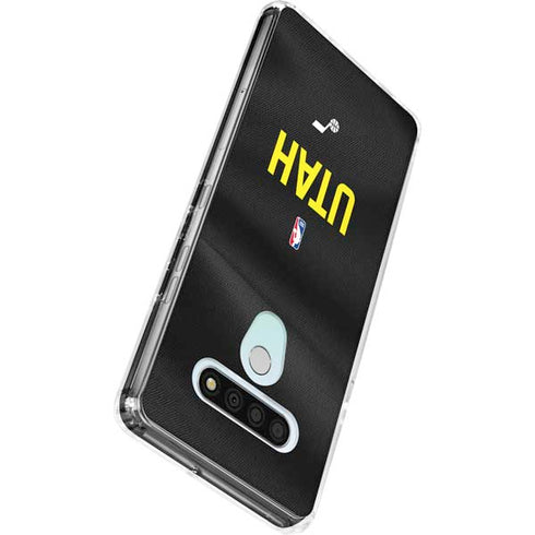 NBA Utah Jazz Jersey LG Stylo 6 Clear Case