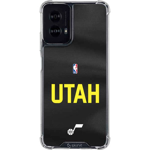 NBA Utah Jazz Jersey Moto G Power 5G (2024) Clear Case