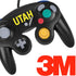 NBA Utah Jazz Jersey Nintendo GameCube Controller Skin
