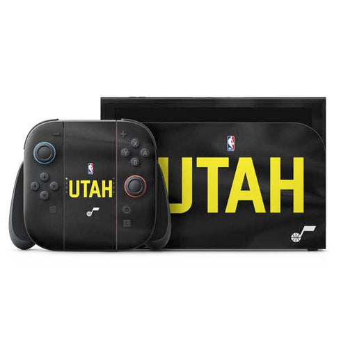 NBA Utah Jazz Jersey Nintendo Switch 2 (2025) with Joy-Con Skin