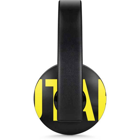 NBA Utah Jazz Jersey PlayStation 4 Gold Wireless Headset Skin