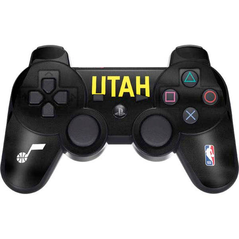 NBA Utah Jazz Jersey PS3 Dual Shock wireless controller Skin