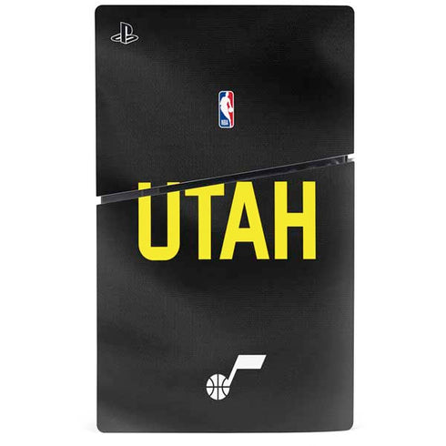 NBA Utah Jazz Jersey PS5 Slim Disk Console Skin