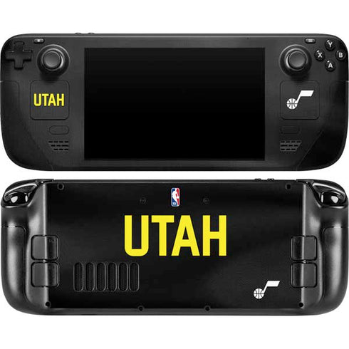 NBA Utah Jazz Jersey Steam Deck Handheld Gaming Computer Skin