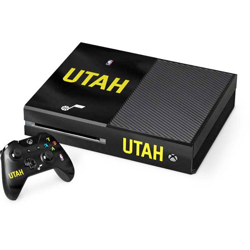 NBA Utah Jazz Jersey Xbox One Console and Controller Bundle Skin