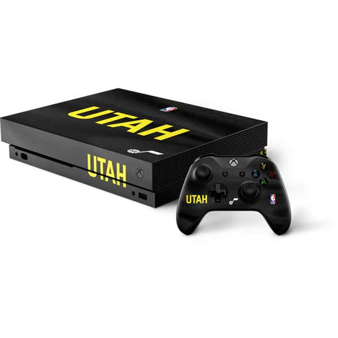 NBA Utah Jazz Jersey Xbox One X Bundle Skin
