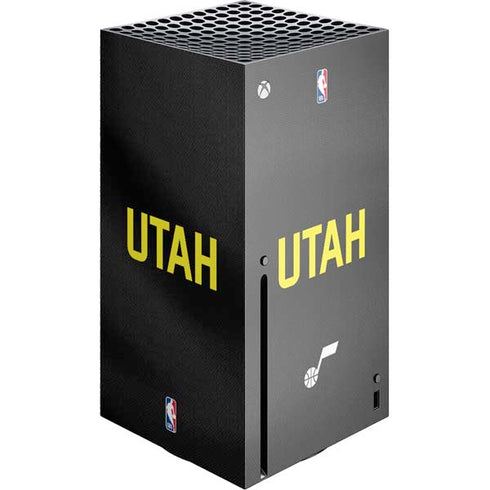 NBA Utah Jazz Jersey Xbox Series X Console Skin