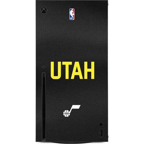 NBA Utah Jazz Jersey Xbox Series X Console Skin