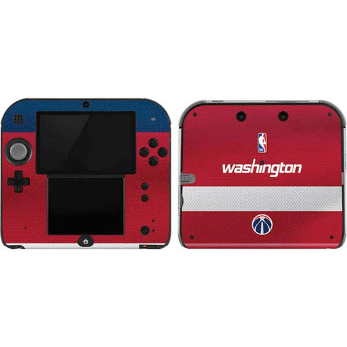 NBA Washington Wizards Jersey Nintendo 2DS Skin
