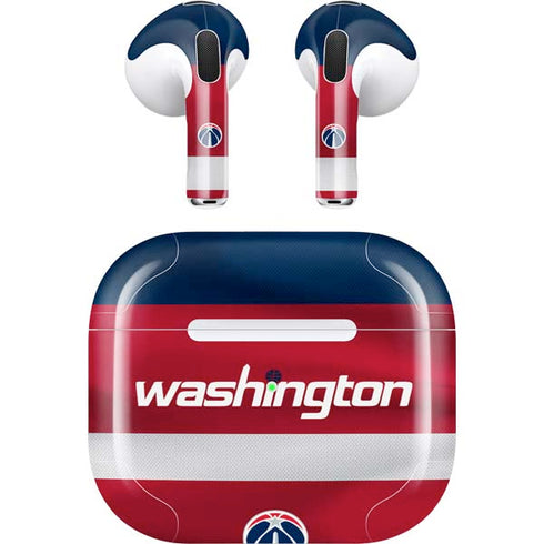 NBA Washington Wizards Jersey Apple AirPods (3rd Gen 2021) Skin