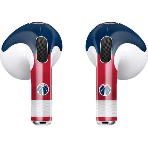 NBA Washington Wizards Jersey Apple AirPods (3rd Gen 2021) Skin