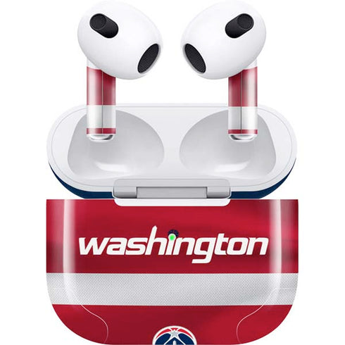 NBA Washington Wizards Jersey Apple AirPods (3rd Gen 2021) Skin