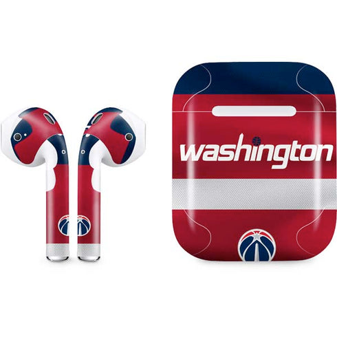 NBA Washington Wizards Jersey Apple AirPods Skin