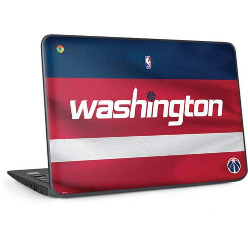 NBA Washington Wizards Jersey HP Chromebook Skin