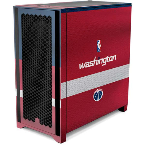 NBA Washington Wizards Jersey Corsair 4000D Tempered Glass Mid-Tower ATX Case Skin