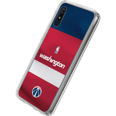 NBA Washington Wizards Jersey Galaxy A10e Clear Case