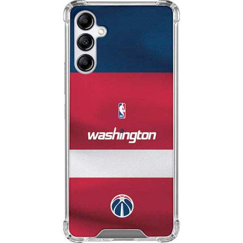 NBA Washington Wizards Jersey Galaxy A14 5G Clear Case