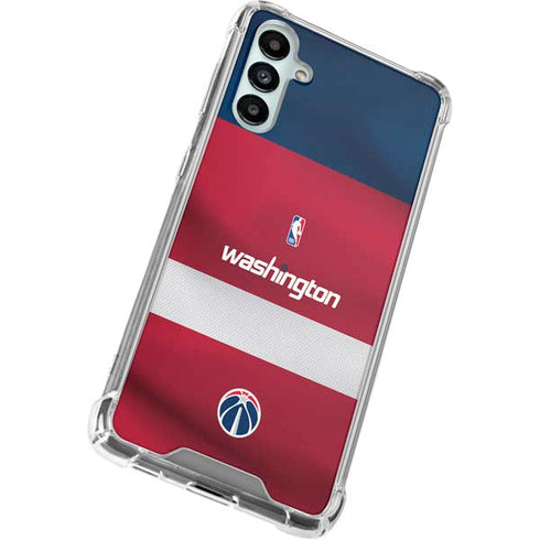 NBA Washington Wizards Jersey Galaxy A14 5G Clear Case