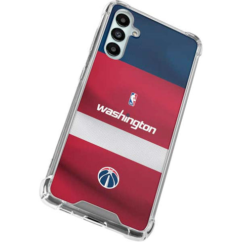 NBA Washington Wizards Jersey Galaxy A15 5G Clear Case
