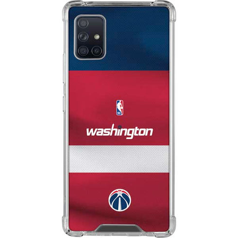 NBA Washington Wizards Jersey Galaxy A51 5G Clear Case