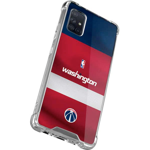 NBA Washington Wizards Jersey Galaxy A51 5G Clear Case