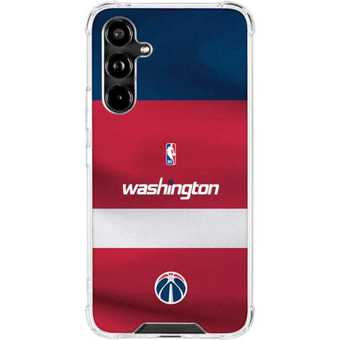 NBA Washington Wizards Jersey Galaxy A54 5G Clear Case