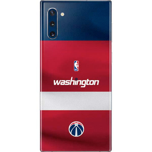 NBA Washington Wizards Jersey Galaxy Note 10 Skin