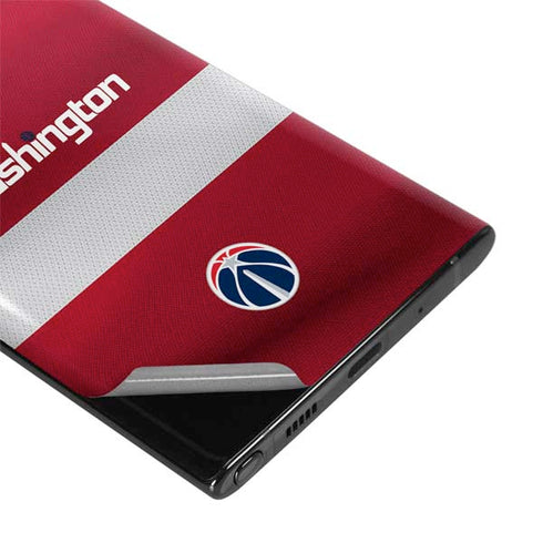 NBA Washington Wizards Jersey Galaxy Note 10 Skin
