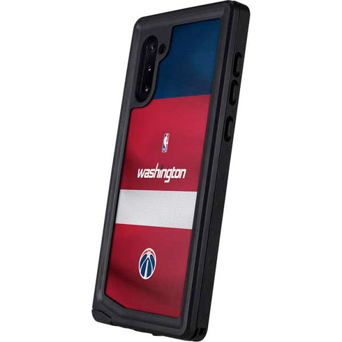 NBA Washington Wizards Jersey Galaxy Note 10 Waterproof Case