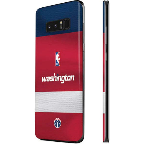 NBA Washington Wizards Jersey Galaxy Note 8 Skin