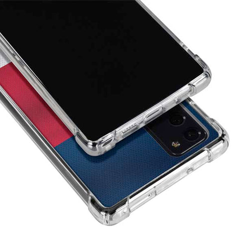 NBA Washington Wizards Jersey Galaxy Note20 5G Clear Case