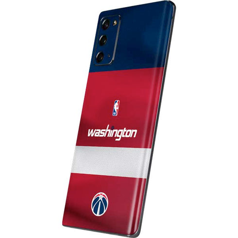 NBA Washington Wizards Jersey Galaxy Note20 5G Skin