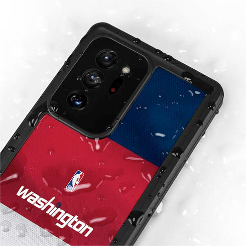 NBA Washington Wizards Jersey Galaxy Note20 Ultra 5G Waterproof Case