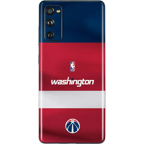 NBA Washington Wizards Jersey Galaxy S20 Fan Edition Skin