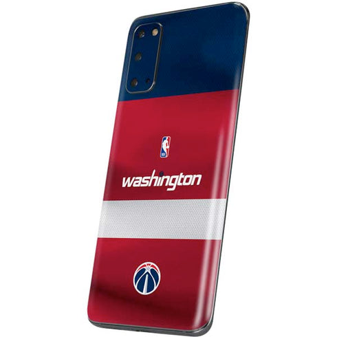 NBA Washington Wizards Jersey Galaxy S20 Skin