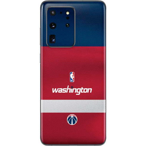 NBA Washington Wizards Jersey Galaxy S20 Ultra 5G Skin