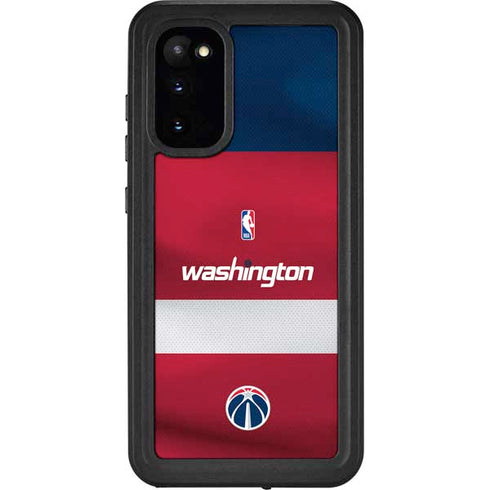 NBA Washington Wizards Jersey Galaxy S20 Waterproof Case