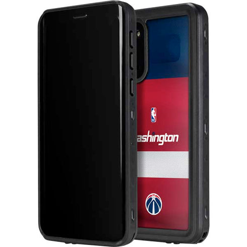 NBA Washington Wizards Jersey Galaxy S20 Waterproof Case