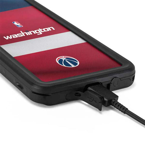 NBA Washington Wizards Jersey Galaxy S20 Waterproof Case