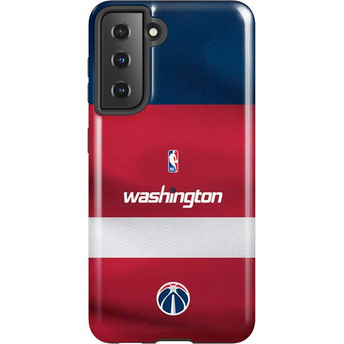 NBA Washington Wizards Jersey Galaxy S21 5G Pro Case