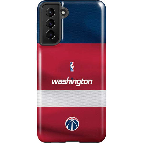 NBA Washington Wizards Jersey Galaxy S21 Plus 5G Pro Case