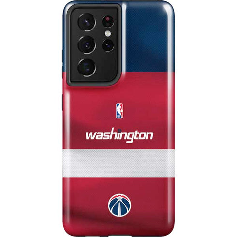 NBA Washington Wizards Jersey Galaxy S21 Ultra 5G Pro Case