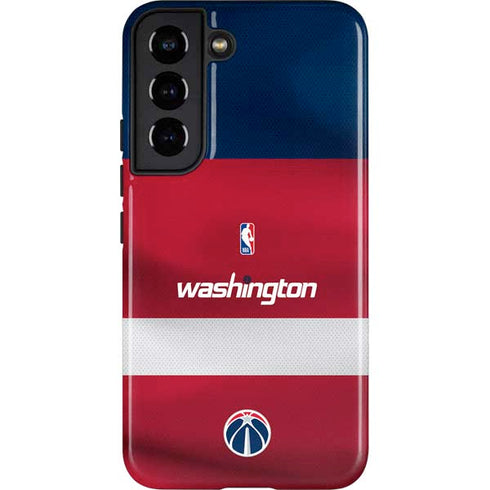 NBA Washington Wizards Jersey Galaxy S22 Pro Case