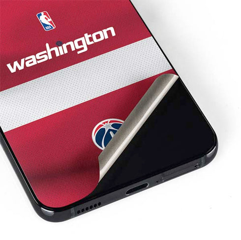 NBA Washington Wizards Jersey Galaxy S22 Skin
