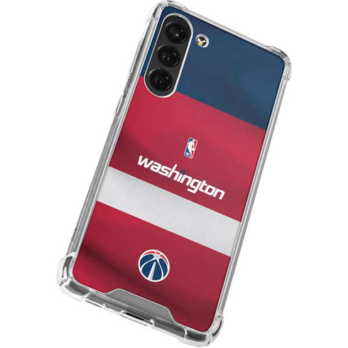 NBA Washington Wizards Jersey Galaxy S23 FE Clear Case