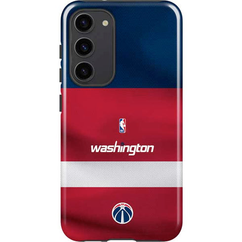 NBA Washington Wizards Jersey Galaxy S23 Plus Pro Case