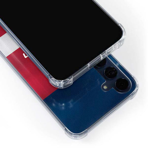 NBA Washington Wizards Jersey Galaxy S24 Clear Case