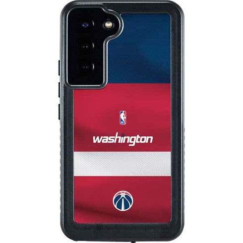 NBA Washington Wizards Jersey Galaxy S24 Plus Waterproof Case