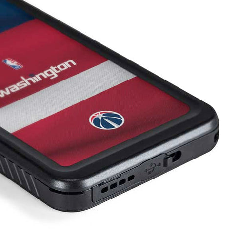 NBA Washington Wizards Jersey Galaxy S24 Plus Waterproof Case