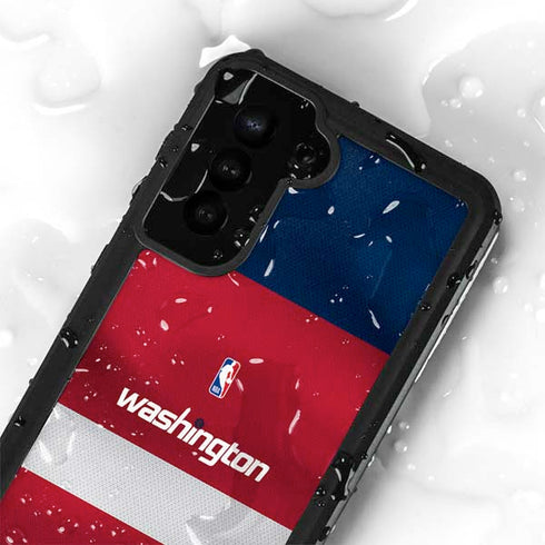 NBA Washington Wizards Jersey Galaxy S24 Plus Waterproof Case